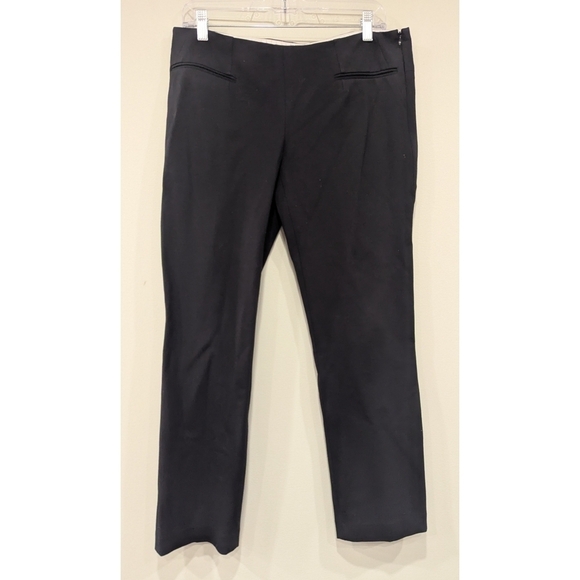 Alvin Valley Black Side Zip Rayon Blend Dress Psnts Size 6 - Picture 1 of 8